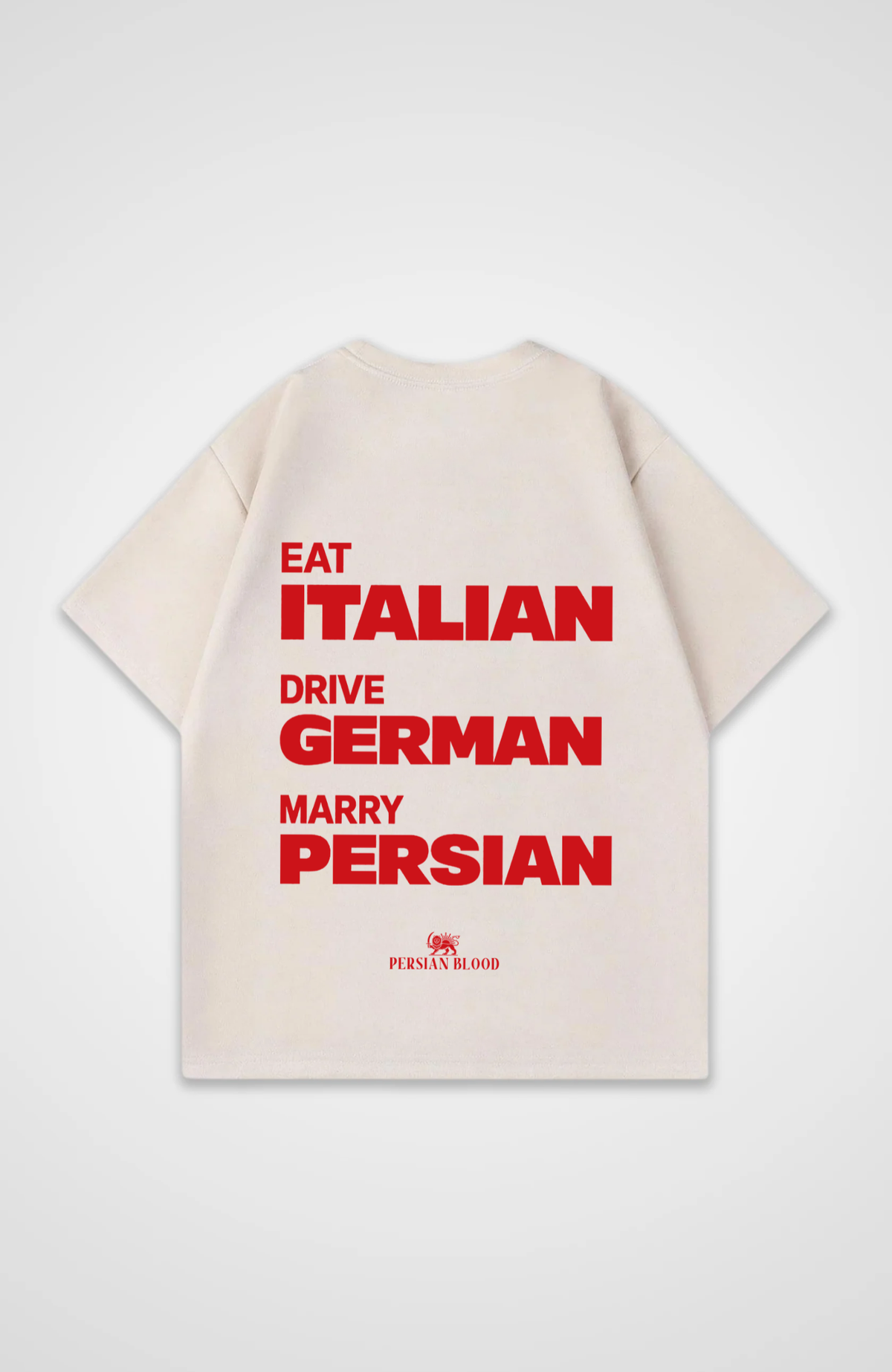 Eat Drive Marry Oversized T-Shirt