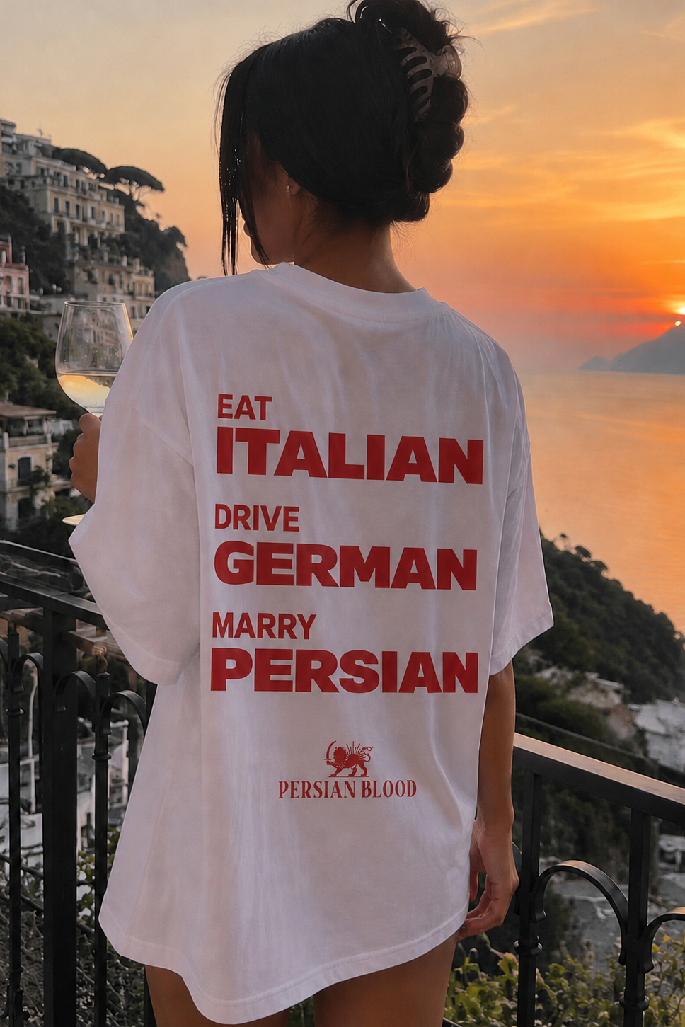 Eat Drive Marry Oversized T-Shirt